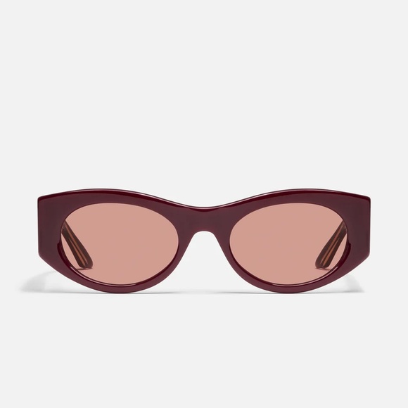 Quay So What Burgundy Sunglasses - Picture 2 of 4